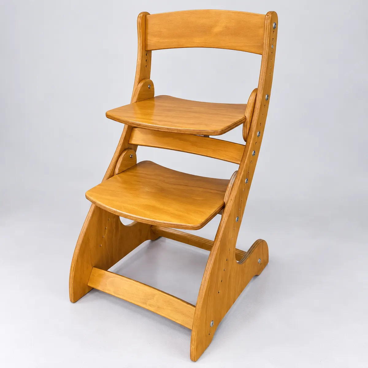 Silla Evolutiva de Madera Multilaminada Pintada y Laqueada